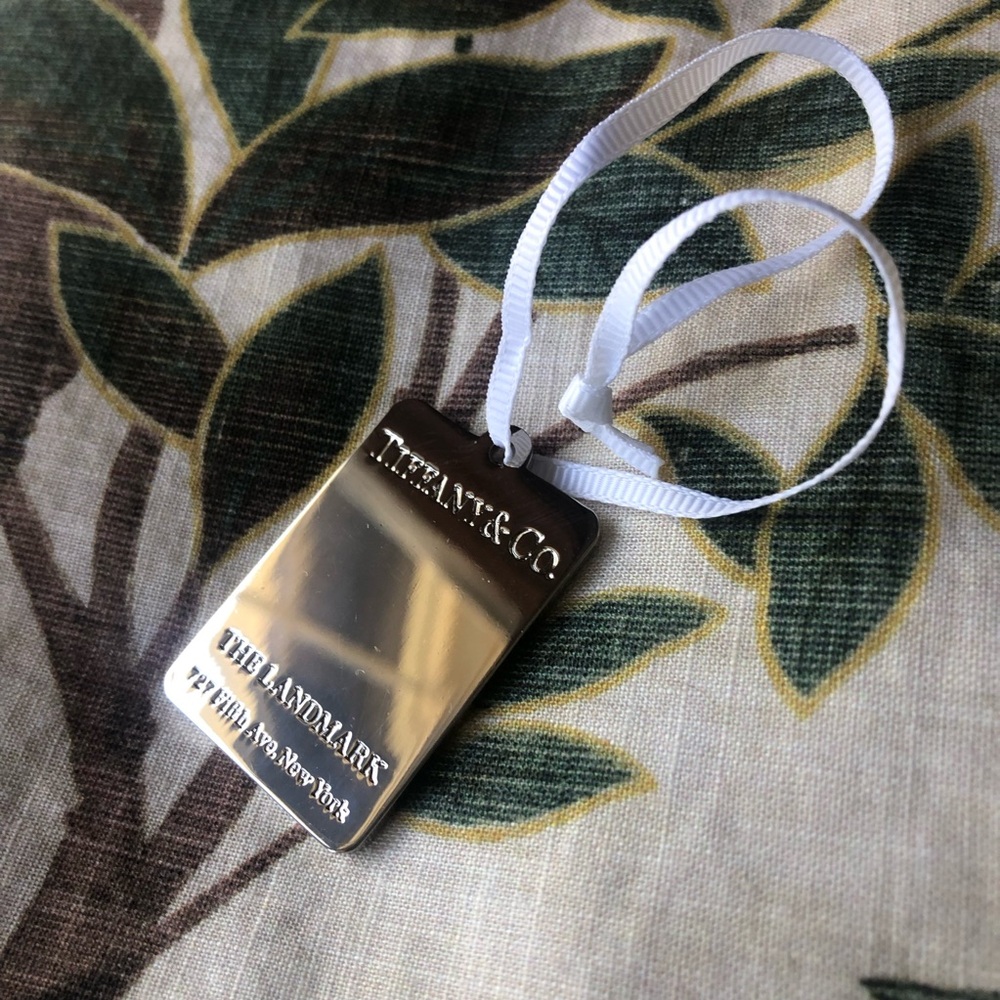Tiffany & Co. Two large shopping bags and Landmark charm - Picture 4 of 12
